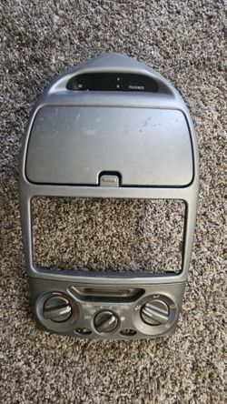2000-2005 Toyota Celica Center Dash Radio Bezel Storage Trim Cubby W/ Clock OEM