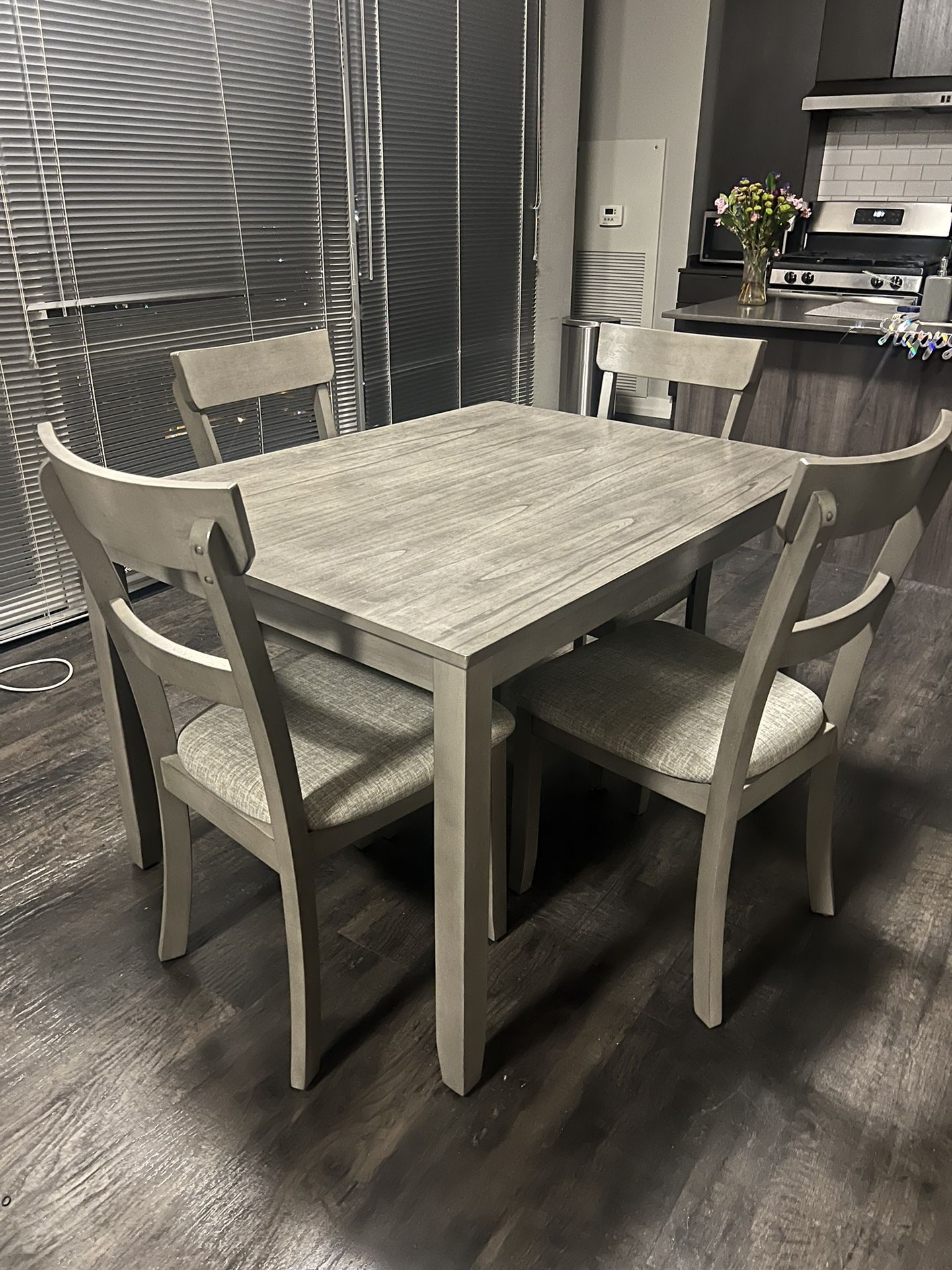 “Derrick 5 piece Dining set” - Living Spaces
