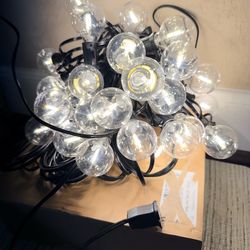 Patio String Lights 100ft LED G40