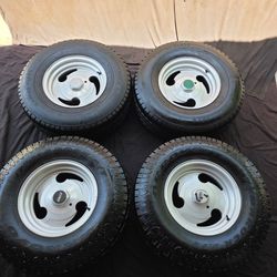 15" 1998 chevy suburban Eagle alloy wheels & Tires