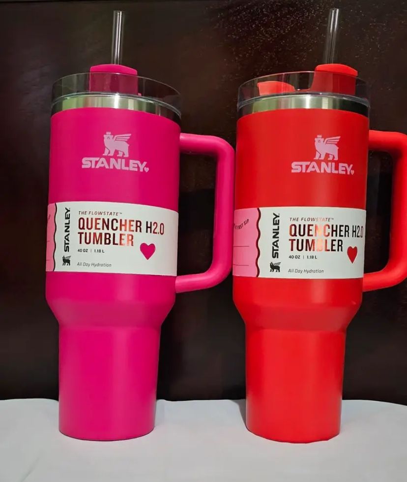 Cosmo Pink Red Valentine’s Day Stanley Cup Target Exclusive Tumbler 