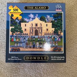 Dowdle Folk Art Puzzle- The Alamo