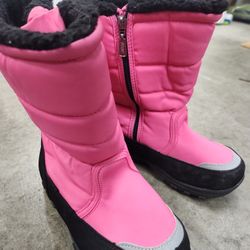 Big Kids Snow Boots Size 2