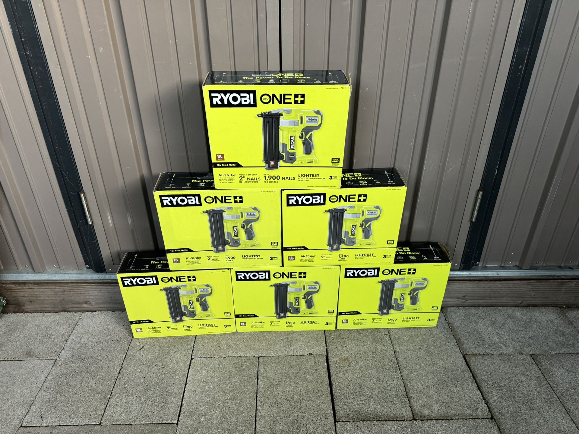 Ryobi 18v Brad Nailer 18ga ONE+ (Tool Only)