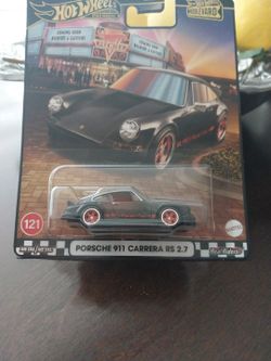 HOTWHEELS PREMIUM PORSCHE 911 CARRERA RS 2.7 CAR CUTURE REAL RIDERS # 121 $ 20 DOLLARS