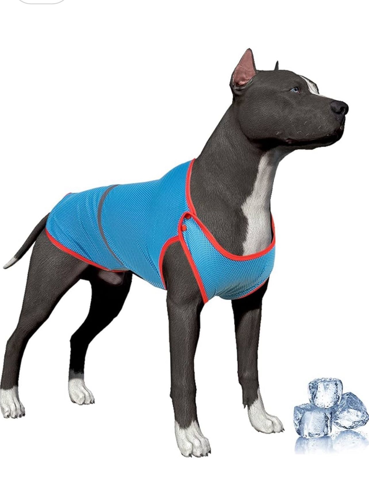 Brandnew(XLarge)Dog Cooling Shirts Absorb Water/Strechy & Easy Wearing, Lightweight Quick Dry 2 Leg