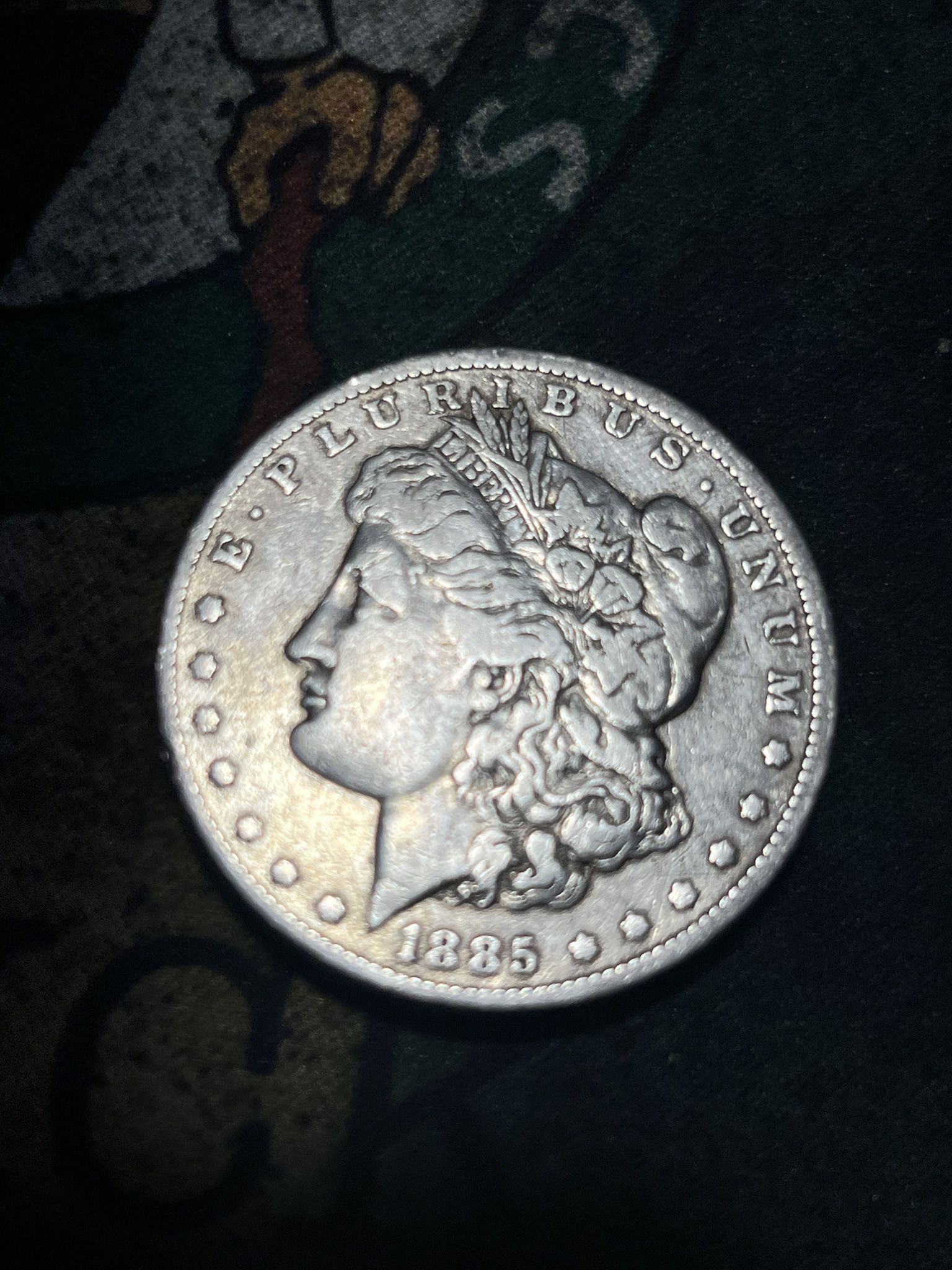 1885 O Morgan Silver Dollar 
