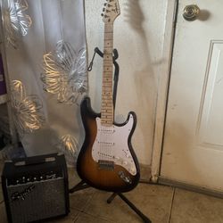 Fender (contact info removed)300 6-String Solid Electric Guitar - Sunburst