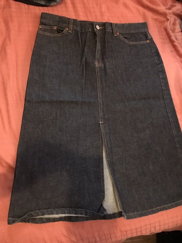 Gap denim jean skirt size 10