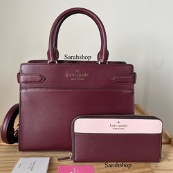 Kate Spade Staci Medium Satchel Set