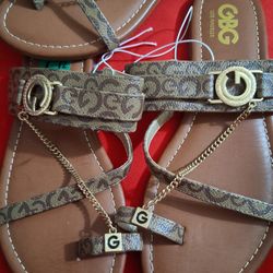 New Guess Sandals $15 Size 7 1/2