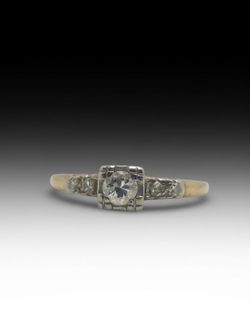 Antique Diamond Engagement Ring