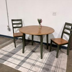 The table and two chairs are the final product. $10 Down Payment Financing And Delivery