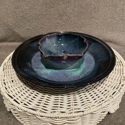 Stoneware Serving Plate