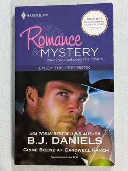 B.J. Daniels Crime Scene at Cardwell Ranch Paperback