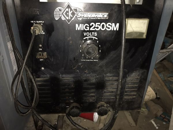 Mig Welder For Sale >> Ck systematics MIG 250 SM welder for Sale in Manteca, CA ... Mig Welder For Sale >> Ck systematics MIG 250 SM welder for Sale in Manteca, CA ...