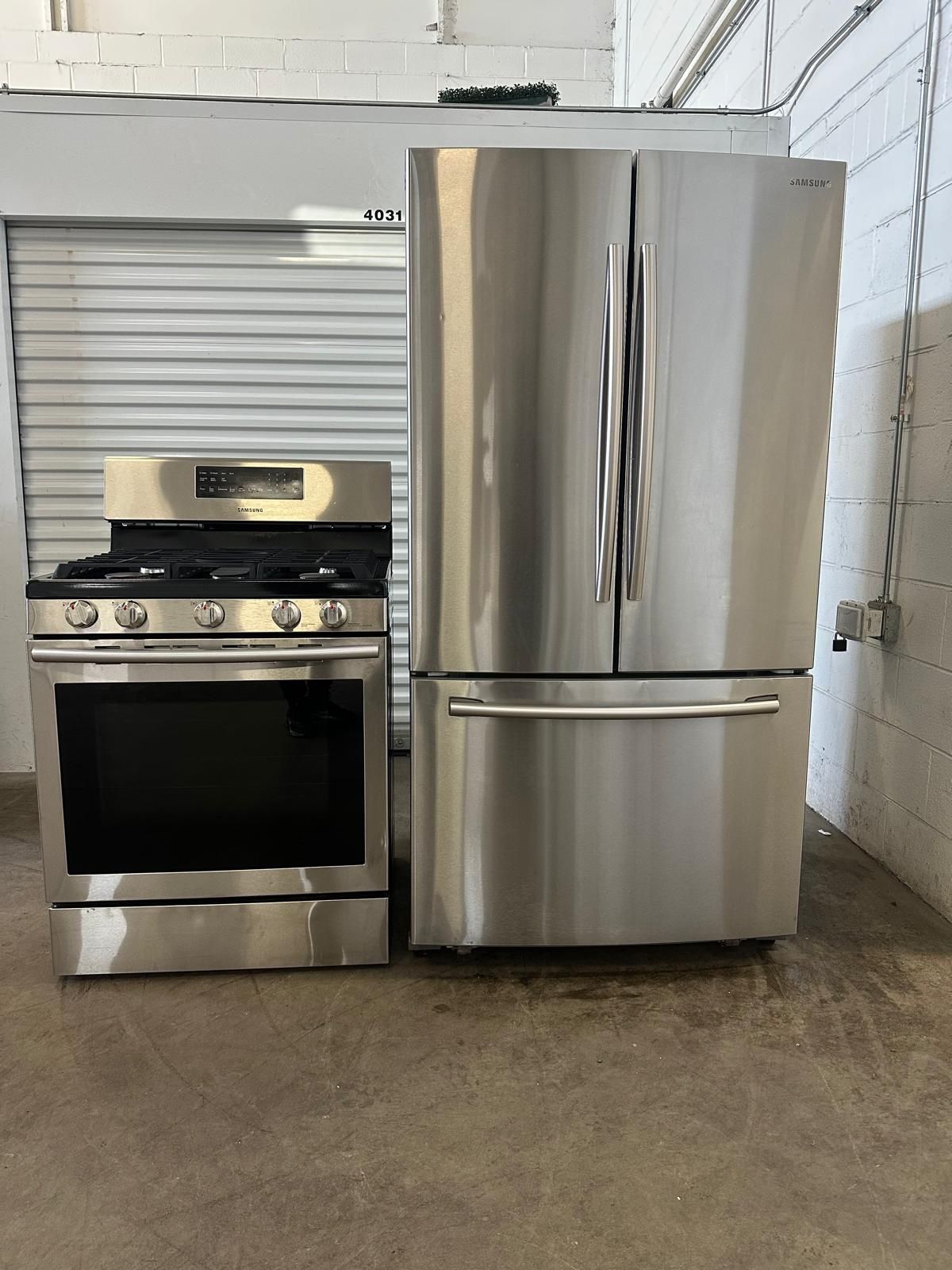 Samsung 3-Door French Door Refrigerator + Gas Stove – FREE Delivery & 60-Day Warranty!