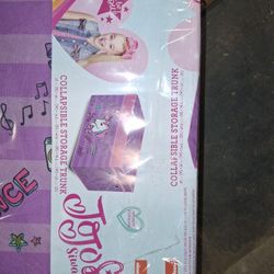 Girls Foldable Storage Chests X3