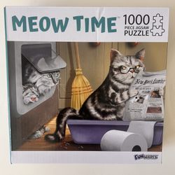 Fun Waves - Meow Time - 1000 Piece Puzzle