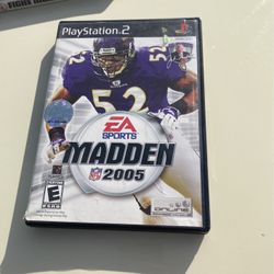 Madden 2005 For Ps2