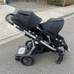 City Select Baby Jogger Double Stroller With Glider 