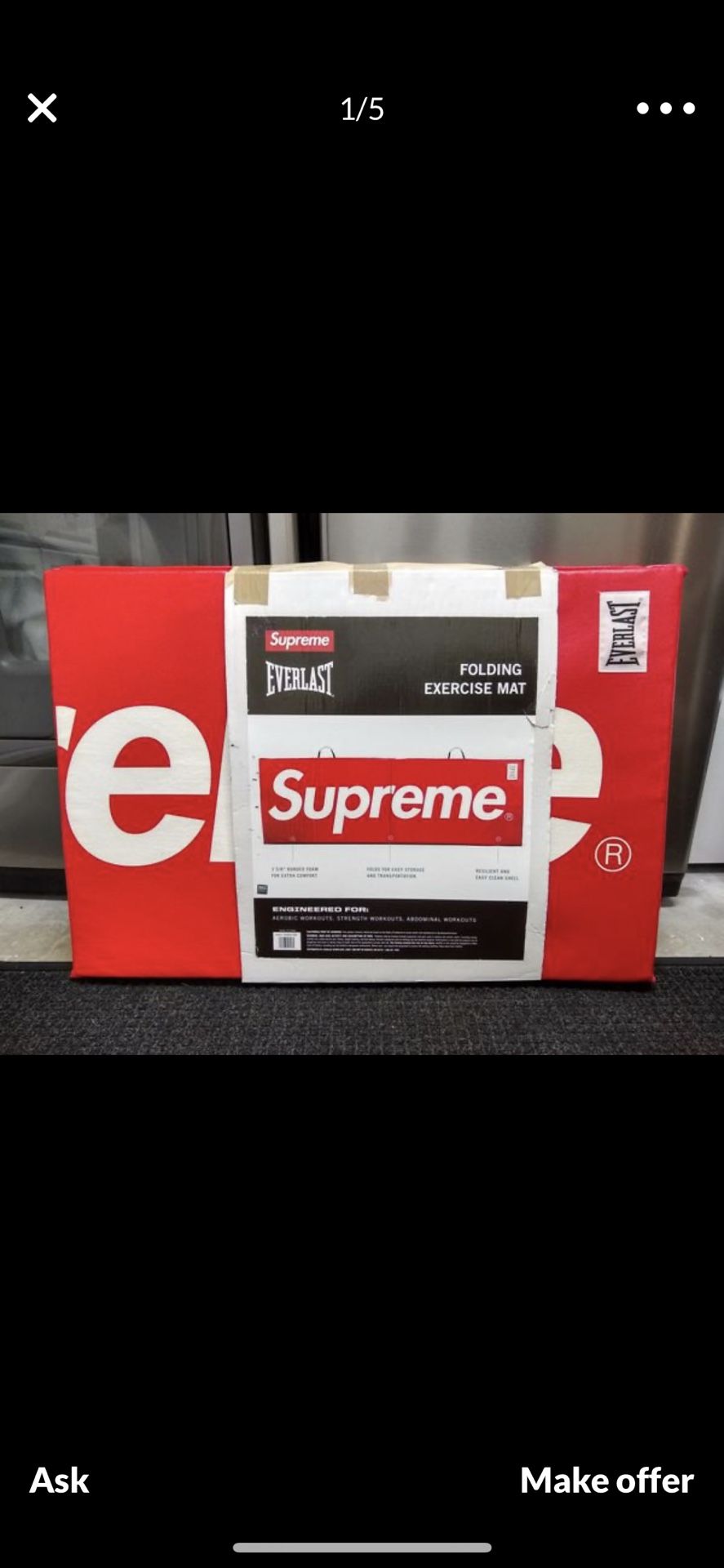 Supreme Everlast Workout Folding Mat *never used*