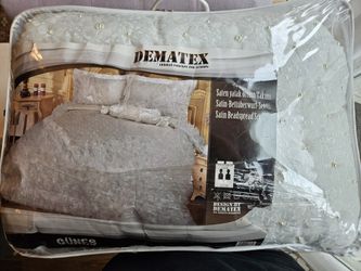 Embroidered Bridal Comforter Set - New
