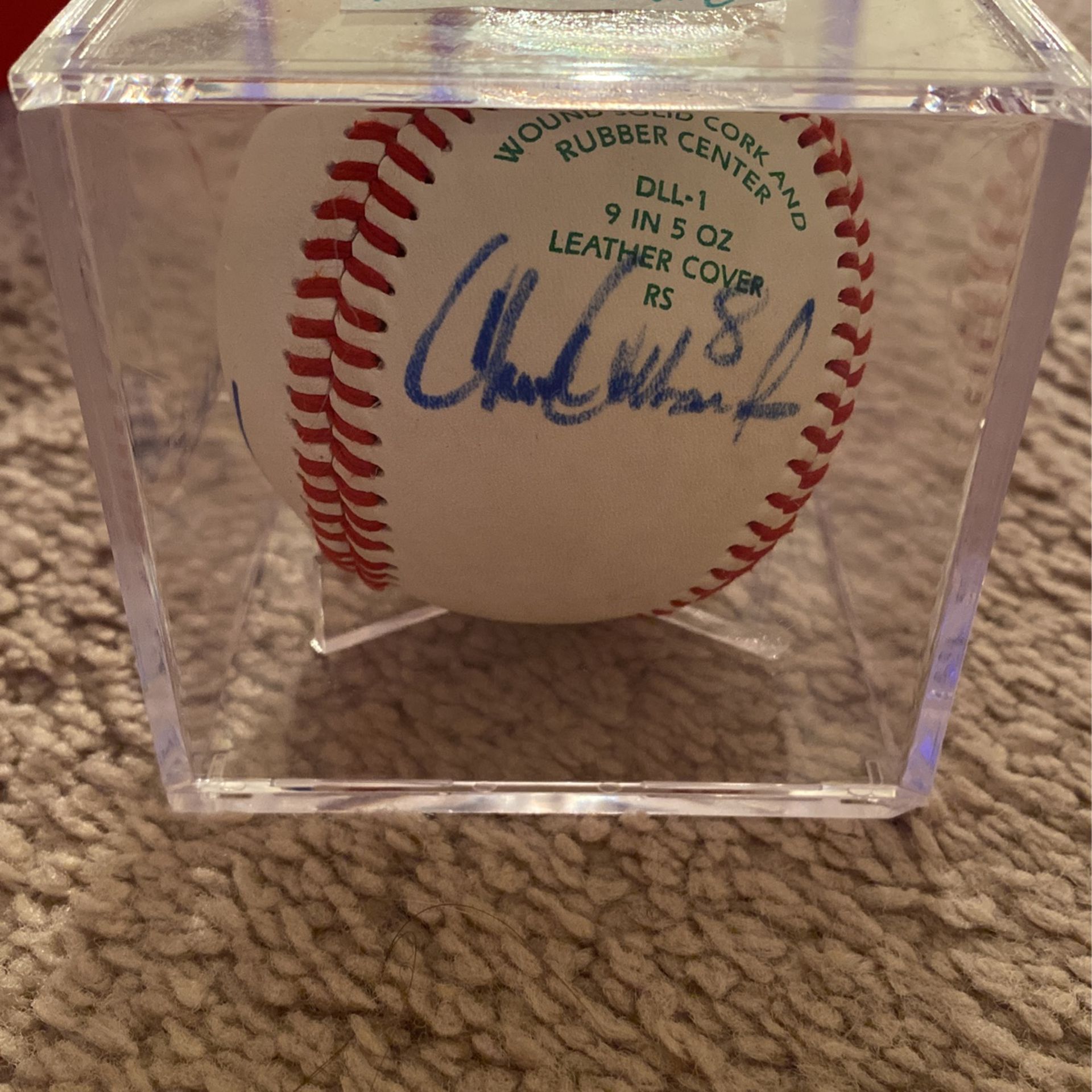 Charlie Culberson And Max Fried Signed Ball