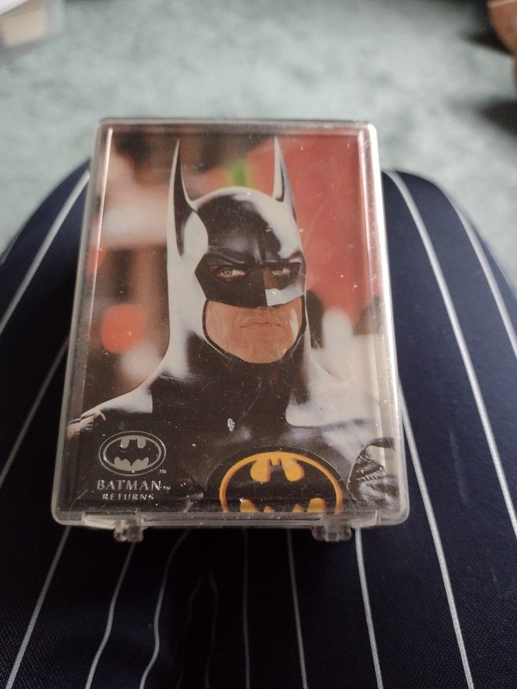 Non Sports Batman Stadium Club Set 1992.  Plus Complete 90 Card Young Blood Set. Cash  Porch Pickup Redmond 