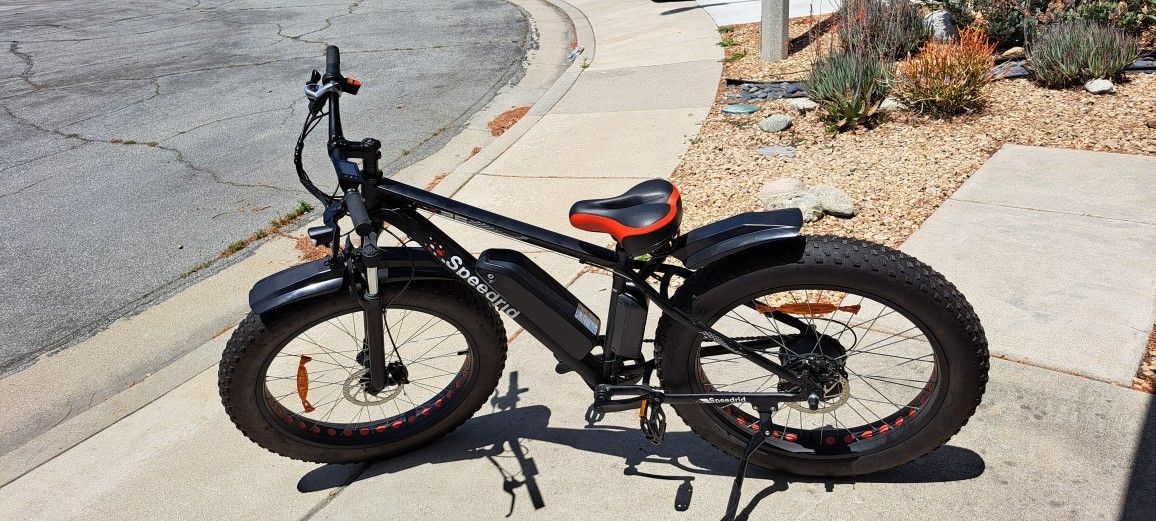 speedrid electric bicycle Watch 20'' 4.0 Fat Tire Bike on Amazon Live Specialized Fat Electric Bike Used black Speedrid E-Bike -