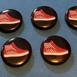 7 Vans Pins Limited Edition Rare 