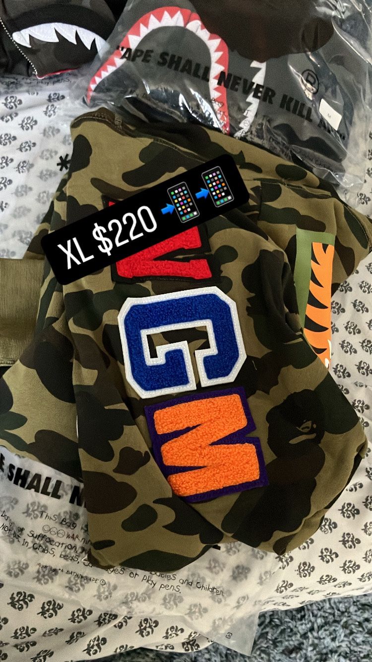 Authentic Bape Hoodie