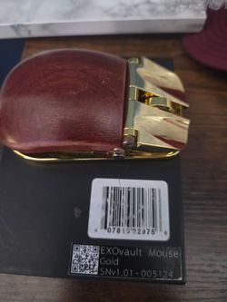 Exovault 24k gold mouse