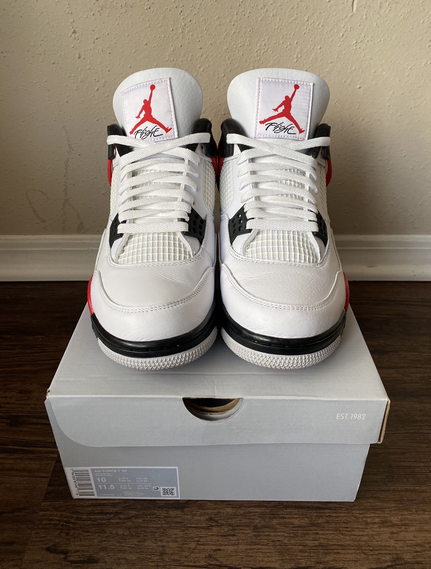 Air Jordan 4 Red Cement