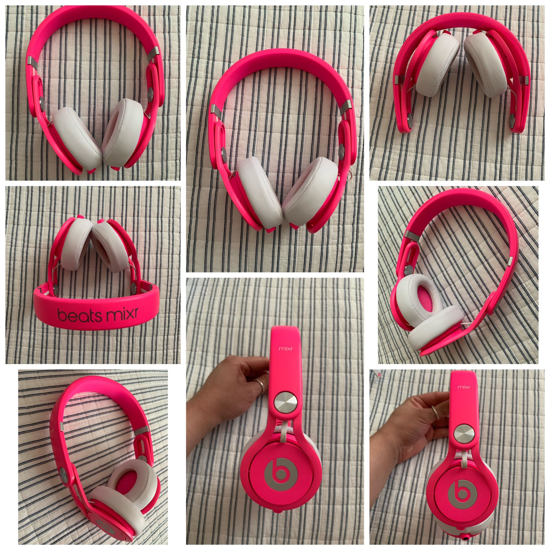 Beats by Dre Mixr Headphones (Neon Pink) for Charity!