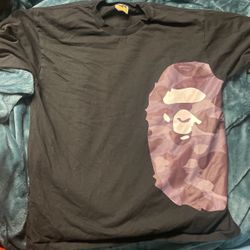 Large Bape Head Bape Tee