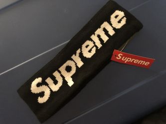 Supreme headband black