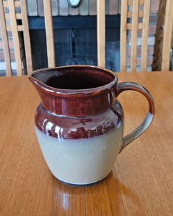 Sango Nova Brown 80oz Pitcher