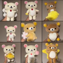 Rilakkuma Plushies Bundle