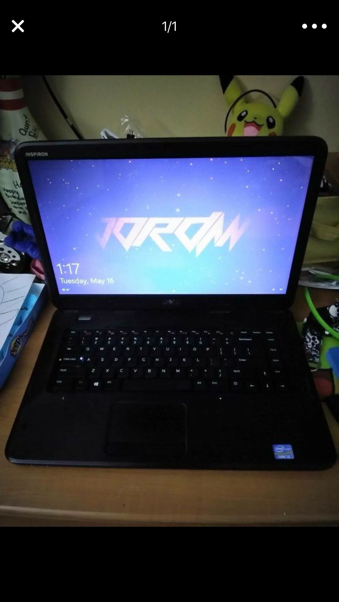 15inch dell laptop i3