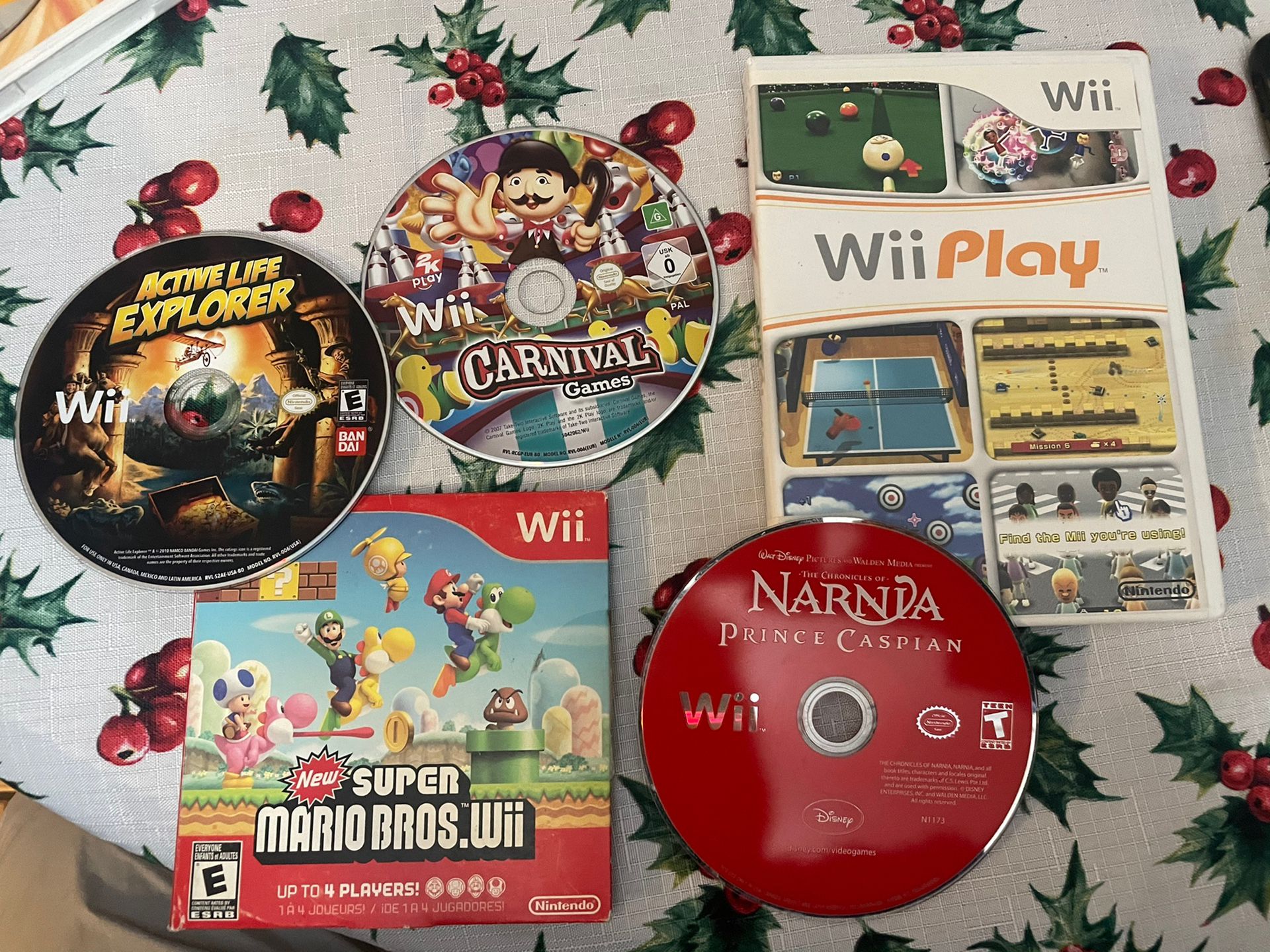 Wii Game Bundle New Super Mario And More Wii Party 