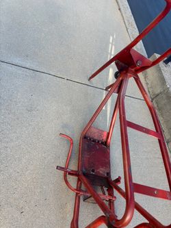 Mini bike frame and bars