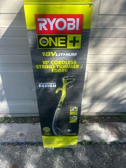 Ryobi 18 volt string trimmer new