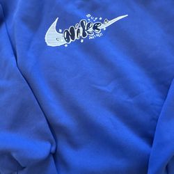 Nike Blue Crewneck Sweatshirt XL 