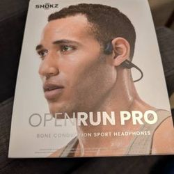 Shokz OpenRun Pro Bone Conduction Open Ear Headphones