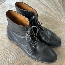 Men’s Black Leather Boots 
