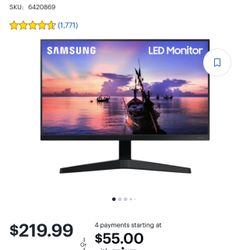 Samsung - T350 Series 27" IPS LED FHD, AMD FreeSync (VESA, HDMI) - Dark Blue Gray