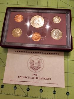 1994 US Uncirculated Bank Coin Set