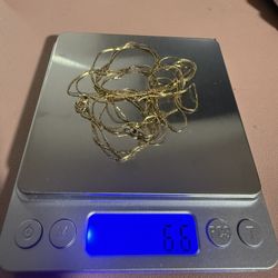 14k Gold 3 In 1 Necklace very Shiny 