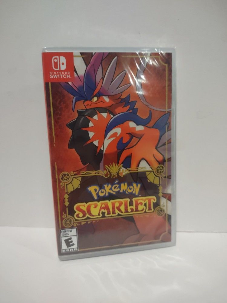 Pokemon Scarlet for Nintendo Switch - Brand New, Fully Sealed!